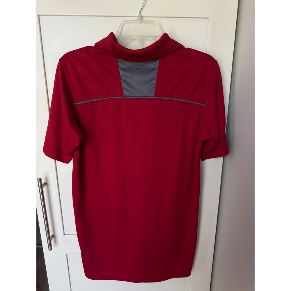 2025 NCAA Championship Indiana Hoosiers Men's Pro Edge Comfort Polo Med Golf - Picture 4 of 5